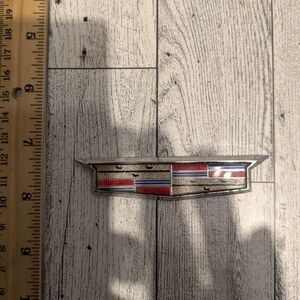 Cadillac Car Emblem - Red, Blue, Silver